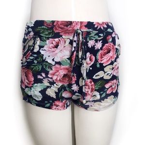 ZUIKI Stretch Floral Short Shorts size S
